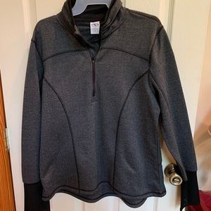 Cute active 3/4 zip pullover.
